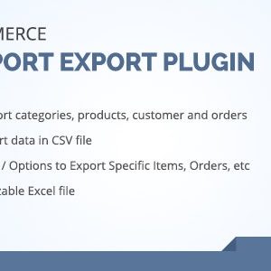 Extendons: WooCommerce CSV import Export