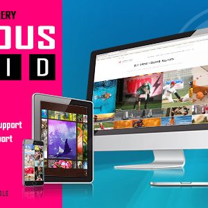 Famous Grid Image and Video Gallery