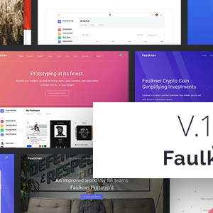 Faulkner - Responsive Multiuse WordPress Theme for Companies and Freelancers