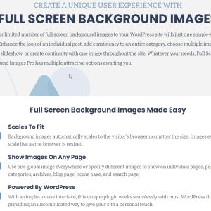 Full Screen Background Images Pro
