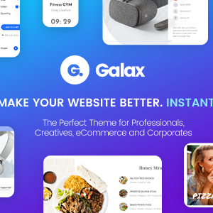 Galax - Creative eCommerce Multi-Purpose WordPress Theme
