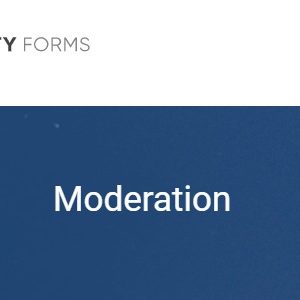 Gravity Forms Moderation Add-On