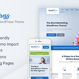 GrowthPress - Marketing and SEO WordPress Theme