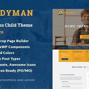 Handyman – Craftsman Business Wordpress Theme