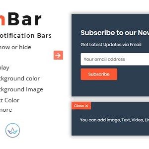 HashBar - WordPress Notification Bar Pro