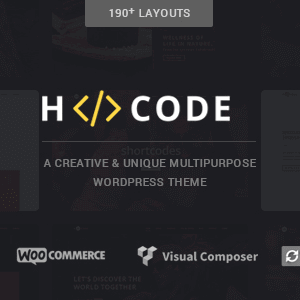 H-Code – Responsive & Multipurpose Wordpress Theme