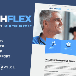 Healthflex – Medical & Health Wordpress Theme