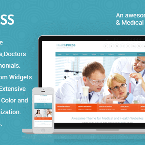 Healthpress – Health And Medical Wordpress Theme