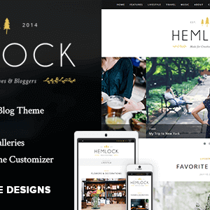 Hemlock – A Responsive Wordpress Blog Theme