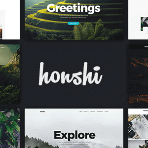 Honshi – Creative Multi Purpose Wordpress Theme