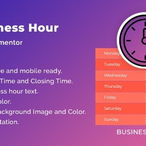 HT Business Hours for Elementor