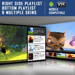HTML5 Video Player with Playlist and Multiple Skins - Addon For Visual Composer