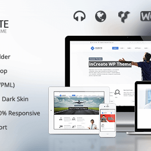 Increate – Responsive Multipurpose Wordpress Theme