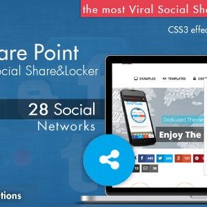 Indeed Share Point (Social Share&Locker Pro Add-On)