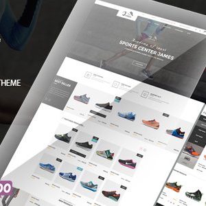 James - Responsive WooCommerce Shoes Theme