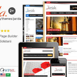 Jarida – Responsive Wordpress News Magazine Blog