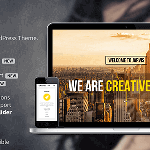 Jarvis – Onepage Parallax Wordpress Theme
