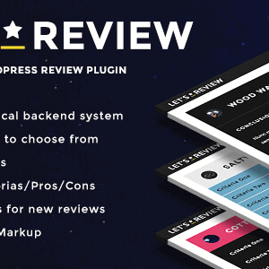 Let's Review – Wordpress Review Plugin With Affiliate Options