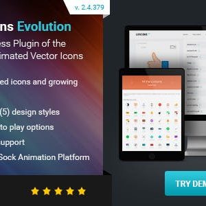 LivIcons Evolution for WordPress