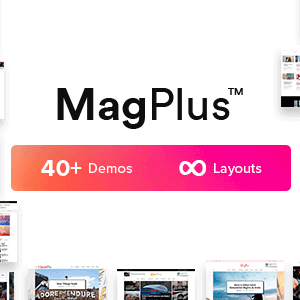 Magplus – Blog & Magazine Wordpress Theme