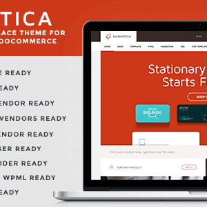 Marketica – Marketplace Wordpress Theme