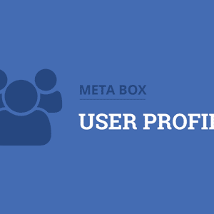 Metabox - User Profile