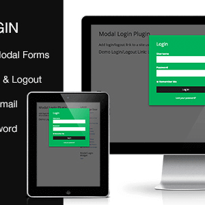 Modal Login – Register Forgotten Wordpress Plugin