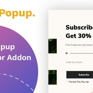 Modal Popup Widgets for Elementor