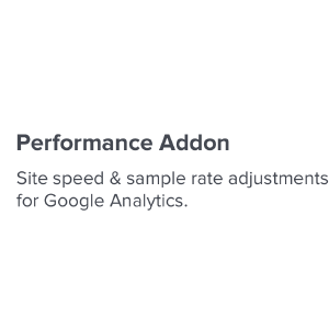 MonsterInsights - Performance Addon