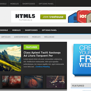 Awake – Sleek, Colorful Magazine Style Wordpress Theme