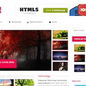 Glamour – Fashion Magazine Wordpress Theme