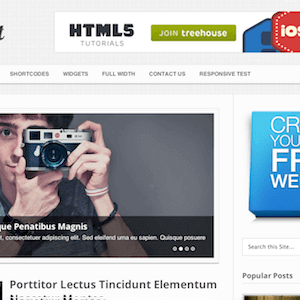 Minimalist – Clean & Minimal Wordpress Blog Theme