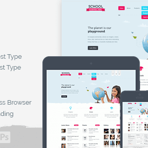School – Wordpress Theme For Schools And Other Educational Programs
