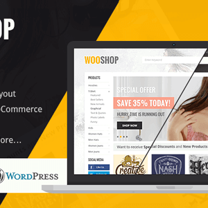 Wooshop – Responsive Wordpress Woocommerce Theme