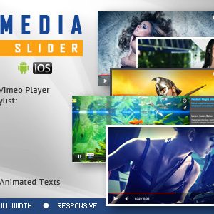 Multimedia Playlist Slider - Visual Composer Addon