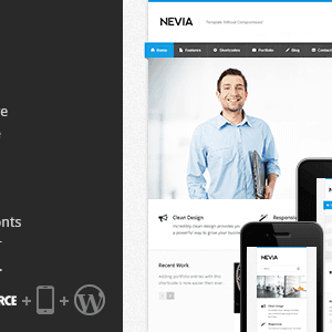 Nevia – Responsive Multi-Purpose Wordpress Theme