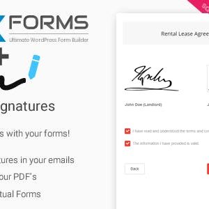 NEX-Forms ADD ON - Digital Signatures