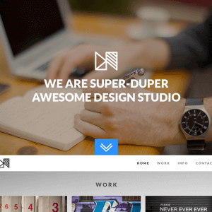 Nonus – Parallax Wordpress Portfolio
