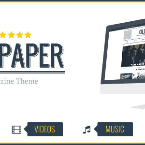 Oldpaper – Ultimate Magazine & Blog Theme