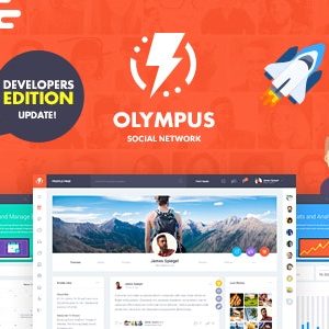 Olympus - Powerful BuddyPress Theme for Social Networking