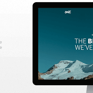 One – The Creative Multipurpose Portfolio Theme