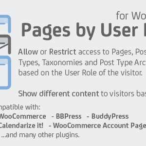 Pages by User Role for WordPress