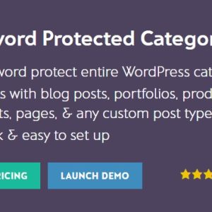 Password Protected Categories