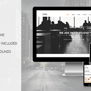 Patti – Parallax One Page Wordpress Theme