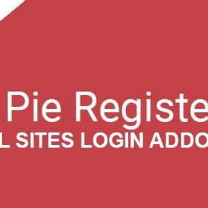Pie Register (Add on) - Social Sites Login