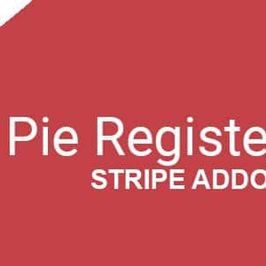 Pie Register (Add on) - Stripe
