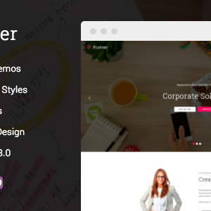 Pioneer - Multi-Concept Corporate WordPress Theme