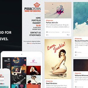 Pixia – Showcase Wordpress Theme