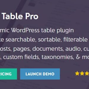 Posts Table Pro