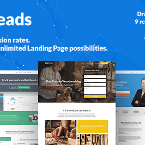 Getleads High-Performance Landing Page Wordpress Theme
